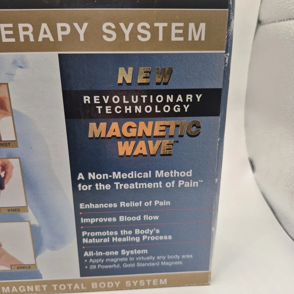 HoMedics Thera P Magnetic Therapy System Total Body 8 Piece - 29 Magnets READ